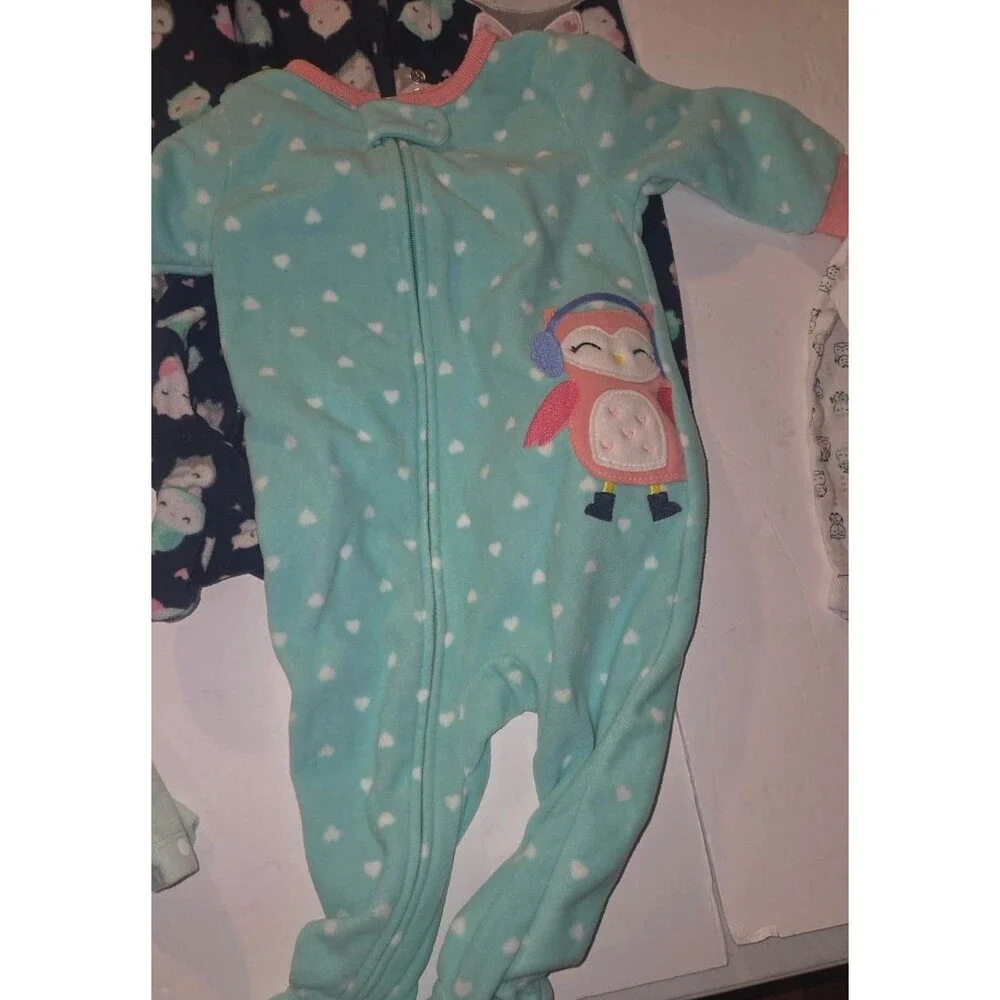 6 Months Baby Girl Clothes Lot of 8 Carter’s Included